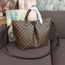 Louis Vuitton N41547 Siena GM Damier Ebene Canvas Handbag