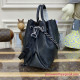 M59200 Bella Tote Mahina Leather Handbag (Black)