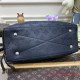 M59200 Bella Tote Mahina Leather Handbag (Black)