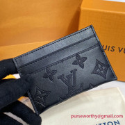 Louis Vuitton M62170 Double Card Holder Monogram Eclipse Canvas