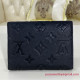 M64060 Victorine Wallet Monogram Empreinte Leather (Black)