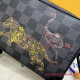 N45278 Mini Soft Trunk Damier Graphite Canvas
