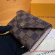 N61700 Victorine Wallet Damier Ebene (Rose Ballerine)