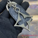 M00834 LV For You And Me Bag Charm & Key Holder S00