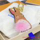 M00994 LV Bunny Key Holder S00