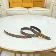 M0300V LV Circle 20mm Reversible Belt Monogram