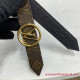 M0300V LV Circle 20mm Reversible Belt Monogram