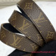 M0300V LV Circle 20mm Reversible Belt Monogram