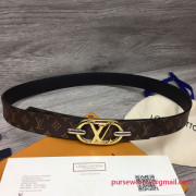 M0429V Everyday Chain LV 30mm Reversible Belt