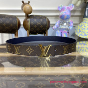 M0474U LV Initiales 30mm Reversible Belt Monogram