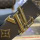 M0508V LV Ghost 30 mm Reversible Belt Monogram Canvas