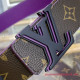 M0575V LV Optic 40mm Reversible Belt Monogram Canvas