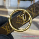 M0595X LV Eclipse 20mm Reversible Belt Monogram Canvas