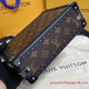 M20252 Clutch Box Monogram Macassar Canvas 