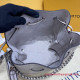 M21008 Bella Bucket Bag Mahina Leather (Metallic Gray)