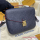 M44071 Pochette Metis Monogram Empreinte Leather (Navy / Red)