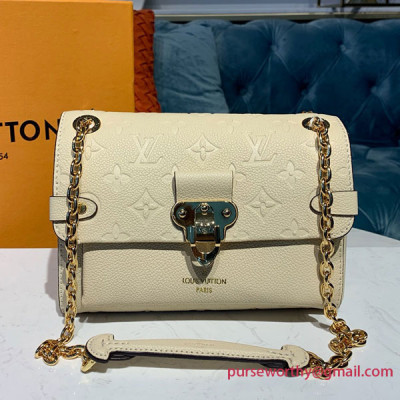 M44553 Vavin BB Monogram Empreinte Leather (Cream)