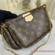 M44813 Multi Pochette Accessoires Monogram Canvas (Khaki)