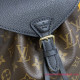 M45516 Montsouris BB Monogram Canvas / Colored leather