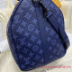 M45731 Keepall Bandoulière 50 Monogram Shadow Leather (Navy)