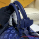 M45731 Keepall Bandoulière 50 Monogram Shadow Leather (Navy)