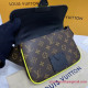 M45864 S Lock Sling Bag Monogram Macassar Canvas