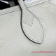 M46676 Neverfull MM Monogram Empreinte Leather (Cream)