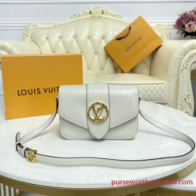 M55950 LV Pont 9 Smooth Calfskin Leather (Cream)