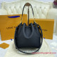 M57687 Lockme Bucket Bag (Black)