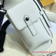 M58477 Christopher Tote Taurillon Leather (White)