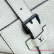 M58477 Christopher Tote Taurillon Leather (White)