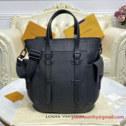 M58479 Christopher Tote Taurillon Leather (Black)