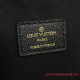 M58907 Neverfull MM Bicolour Monogram Empreinte Leather (Black/Beige)