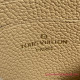 M63919 Double Zip Pochette Monogram Empreinte Leather