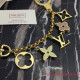 M65111 Fleur de Monogram Bag Charm Chain S00