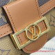 M68725 Dauphine Compact Wallet Monogram Canvas