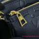 M80399 Multi Pochette Accessoires Monogram Empreinte Leather (Black)