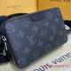 M81260 Alpha Wearable Wallet Monogram Eclipse Canvas 