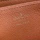 M81532 Zippy Wallet Monogram Empreinte Leather (Cognac)