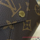 M81666 Celeste Wallet Monogram Canvas (Shimmery Pacific)