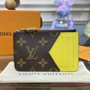 M81882 Romy Card Holder Monogram Canvas (Yellow)