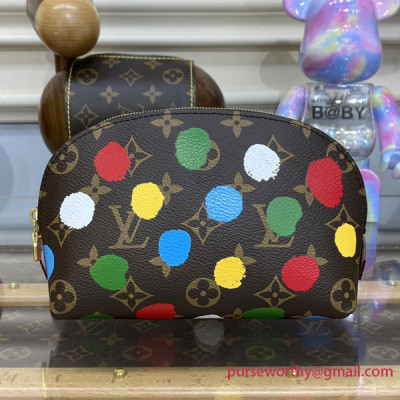 M81895 LV x YK Cosmetic Pouch Monogram Canvas