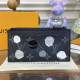 M81930 LV x YK Coin Card Holder Monogram Eclipse Canvas