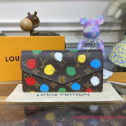 M81980 LV x YK Sarah Wallet Monogram Canvas