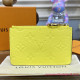 M82044 Romy Card Holder Monogram Empreinte Leather (Yellow)