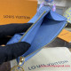 M82045 Romy Card Holder Monogram Empreinte Leather (Bleu Nuage)