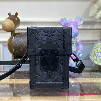 M82070 Vertical Trunk Wearable Wallet Taurillon Monogram