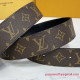 M9821V LV Initiales 40MM Reversible Belt