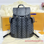 N41379 Christopher MM Damier Graphite Canvas