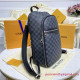 N45279 Michael NV2 Backpack Damier Graphite Canvas 